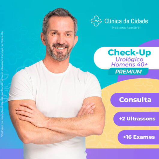 Check-Up Urológico Homens 40+ Premium